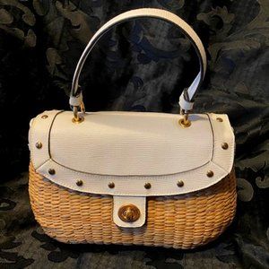 Straw Bag White